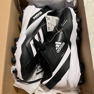 Toddler Kids Adidas Icon 7 mid cleats, size 11 baseball teeball